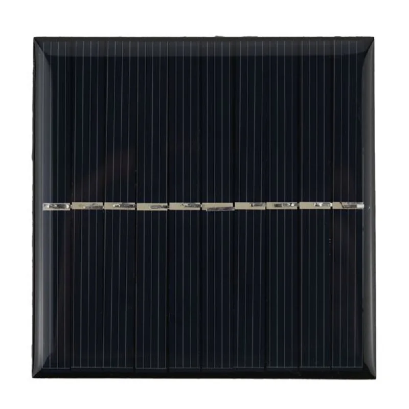 Панель солнечных батарей DIY модуль поликристаллический 5V 0 8 W мини светильник для