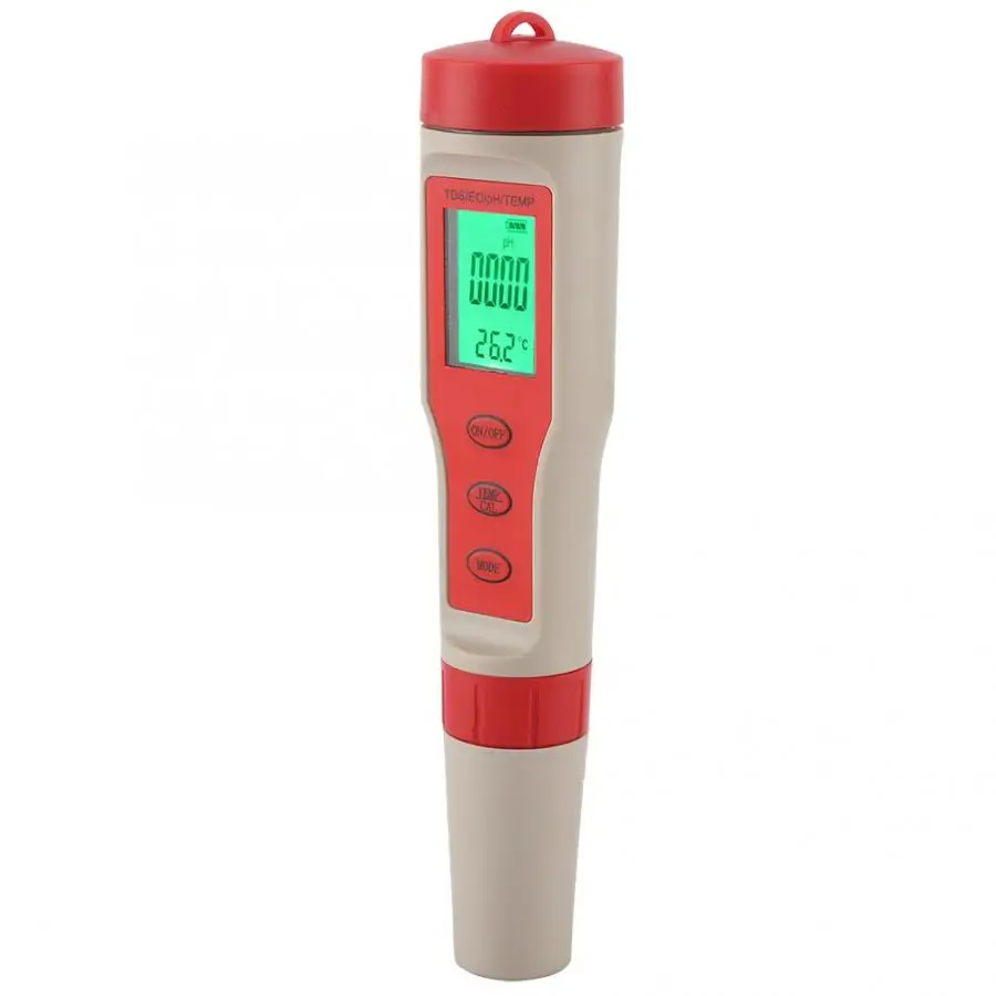 4 in 1 Portable Digital TDS PH EC TEMP Meter Water Quality Tester tools Purity Test Pen Wholesale
4 in 1 Portable Digital TDS PH EC TEMP Meter Water Quality Tester tools Purity Test Pen Wholesale