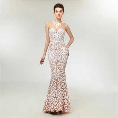 Иллюзия Vestido De Noiva белое кружевное с открытой спиной фасона "Русалка" 2018