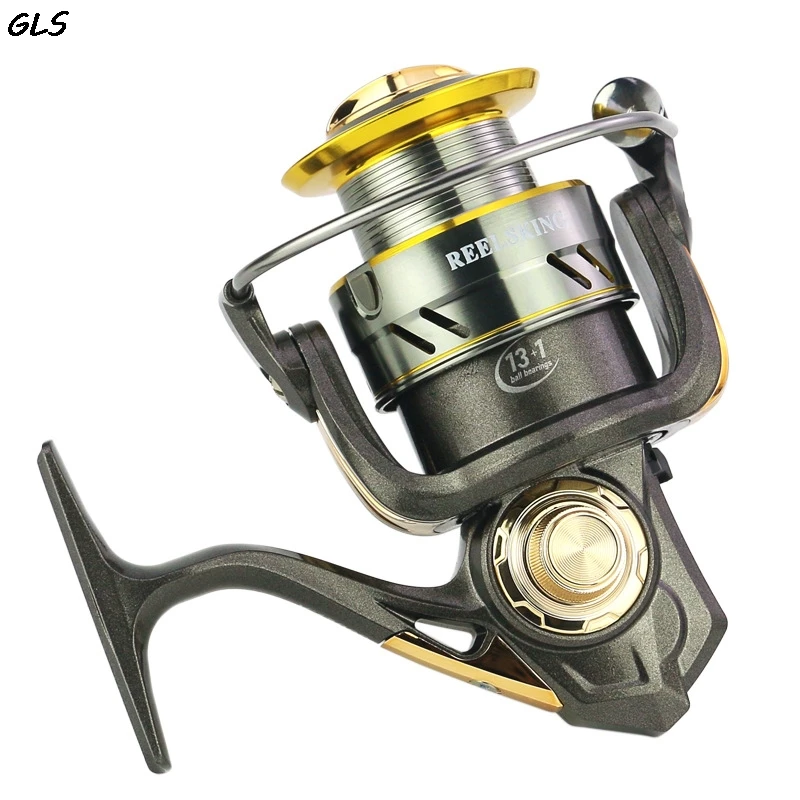 Spinning fishing reel 13+1BB No gap Aluminum wheel Spinning reel High Speed carp wheel
Spinning fishing reel 13+1BB No gap Aluminum wheel Spinning reel High Speed carp wheel