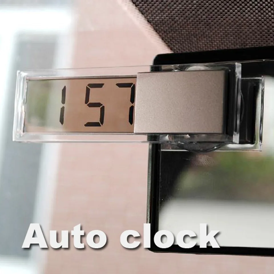 LCD Display Mini Electronic Watch-mounted Window Clock with Suction Cup Car Watch Auto Car Interior Ornament Accessories
LCD Display Mini Electronic Watch-mounted Window Clock with Suction Cup Car Watch Auto Car Interior Ornament Accessories