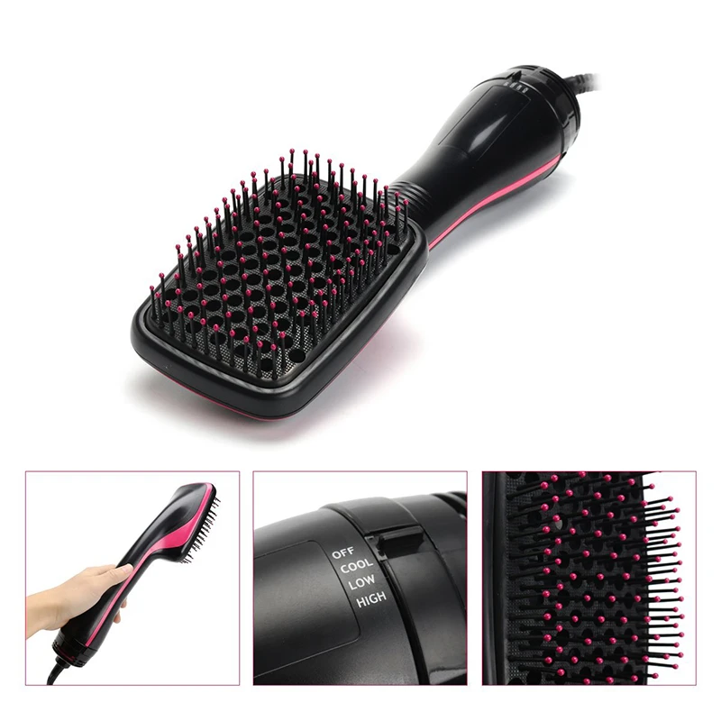 3 IN 1 One Step Hair Dryer Hot Air Brush Professional Hair Straightener Comb Curling Brush Hair Styling Tools Hair Dryer Brush
3 IN 1 One Step Hair Dryer Hot Air Brush Professional Hair Straightener Comb Curling Brush Hair Styling Tools Hair Dryer Brush