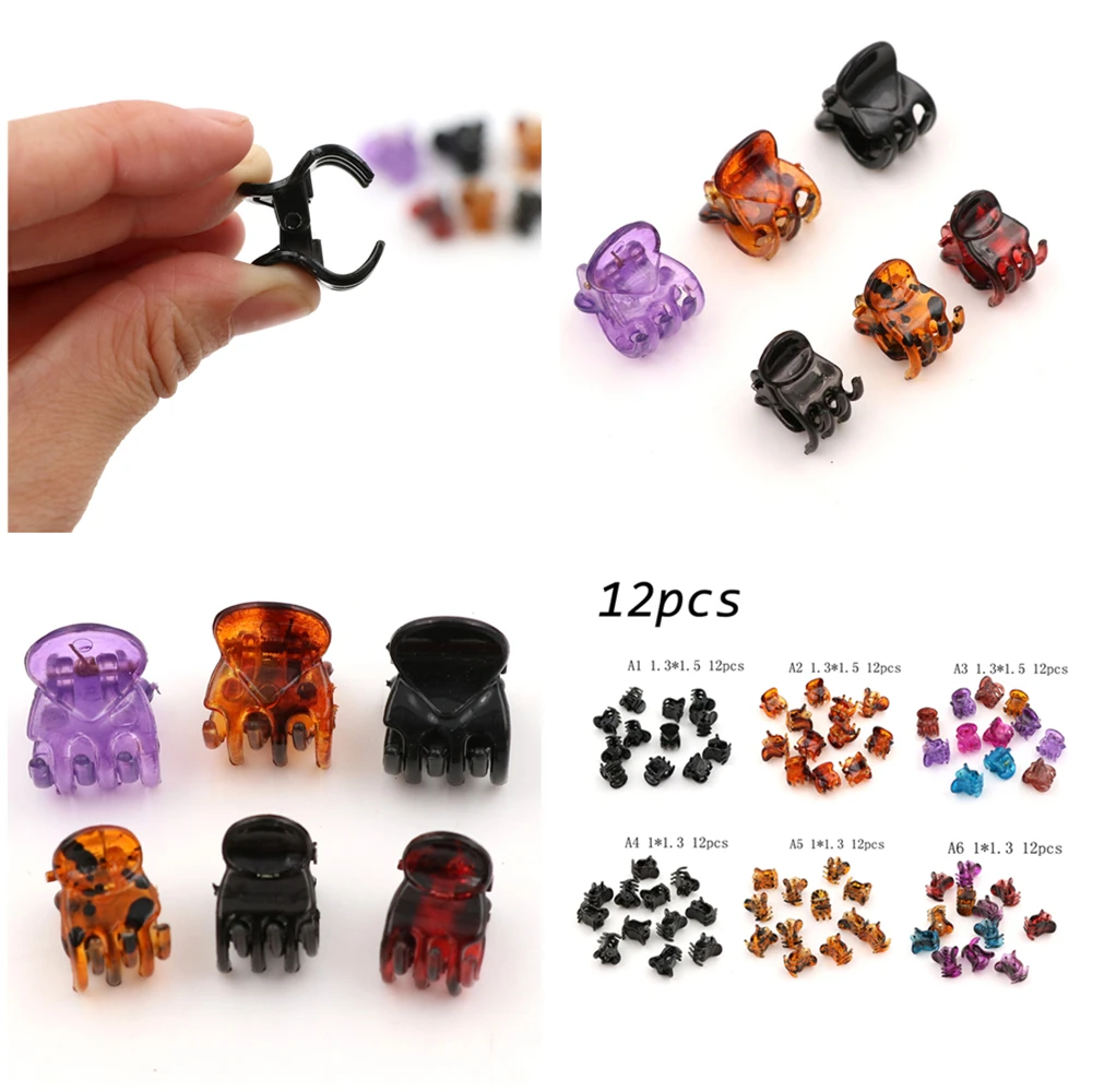 12pcs /set Fashion Baby Girls Small Hair Claw Cute Mix Color Hair Clip Children Hairpin Barrettes Hair Accessories
12pcs /set Fashion Baby Girls Small Hair Claw Cute Mix Color Hair Clip Children Hairpin Barrettes Hair Accessories