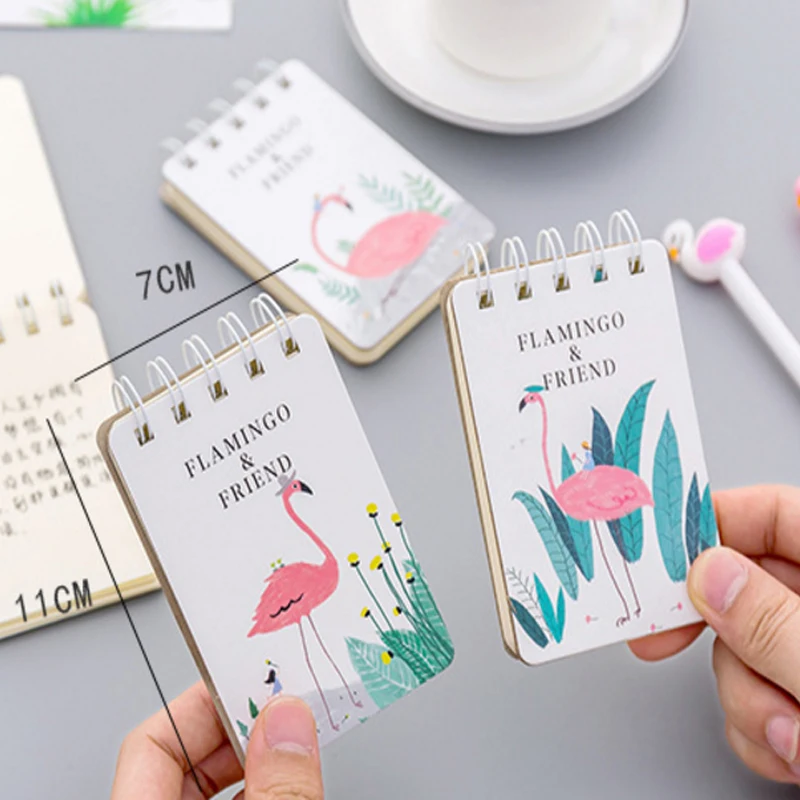 1pc/lot Cute Portable Notebook Flamingo Series Small Coil DIY Diary Packet Notebook Memo Stationery Student Supplies Girl Gift
1pc/lot Cute Portable Notebook Flamingo Series Small Coil DIY Diary Packet Notebook Memo Stationery Student Supplies Girl Gift