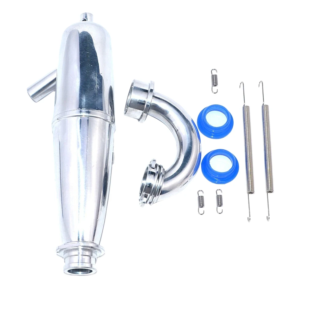 Aluminum Exhaust Pipe Tubing & Header for HSP Hobao 1/8 Nitro Gas Engine RC Car Buggy
Aluminum Exhaust Pipe Tubing & Header for HSP Hobao 1/8 Nitro Gas Engine RC Car Buggy