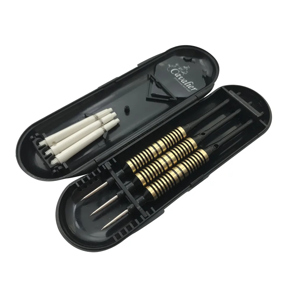 Cavalier 3 pcs Brass 22g Steel Tip Darts Professional Needle darts for Sporting Game Aluminum Shaft Darts nice flight
Cavalier 3 pcs Brass 22g Steel Tip Darts Professional Needle darts for Sporting Game Aluminum Shaft Darts nice flight