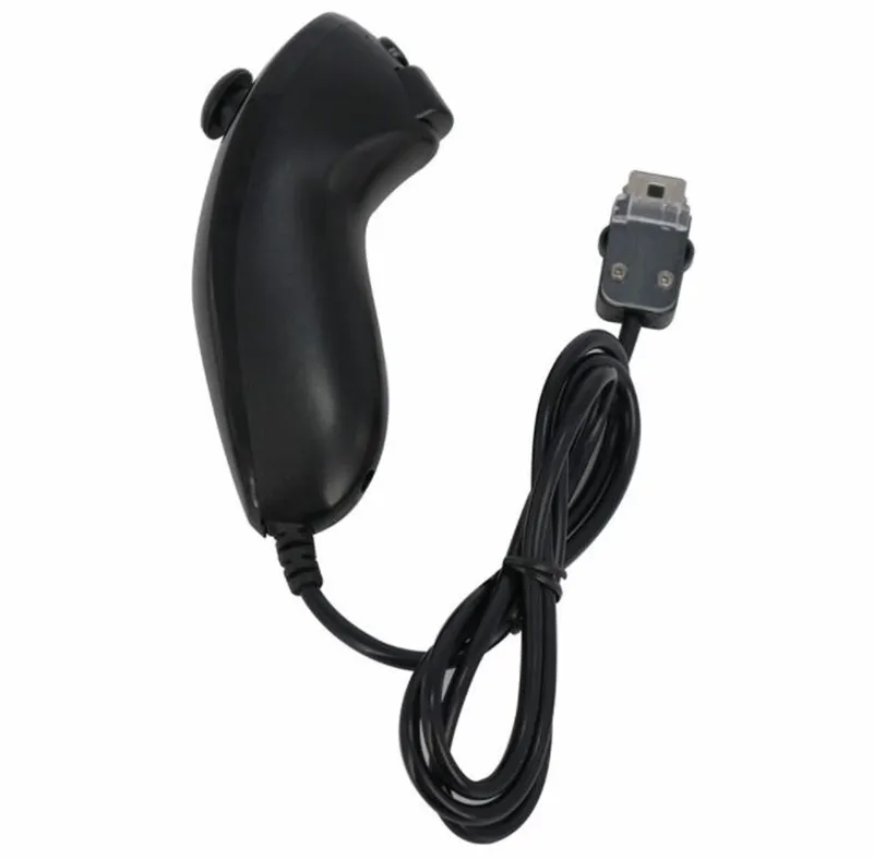 500pcs/lot Black Nunchunk Controller Remote for Nintend Wii Nunchunk Remote Controller Nunchuck Video Game Pad Accessor
500pcs/lot Black Nunchunk Controller Remote for Nintend Wii Nunchunk Remote Controller Nunchuck Video Game Pad Accessor