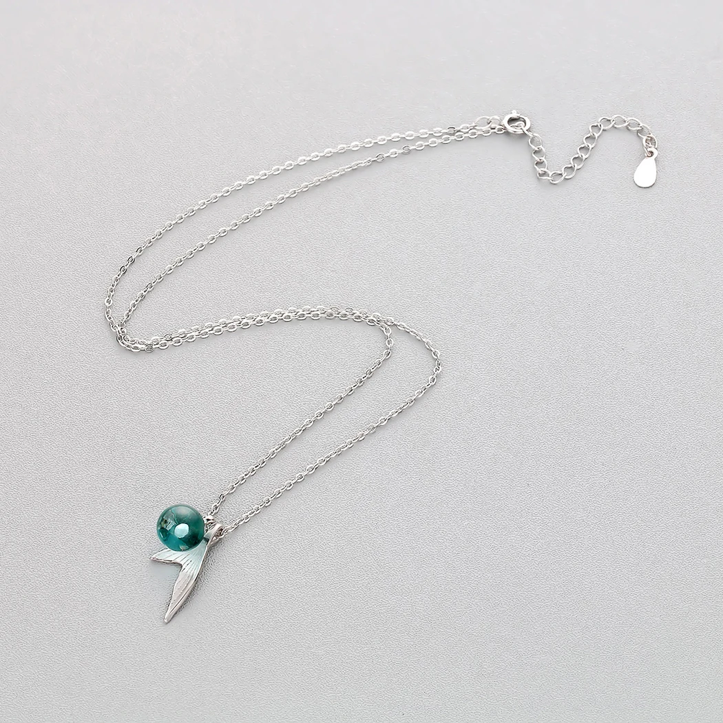 Cxwind Boho Charms Mermaid Fish Tail Statement Pendants & Necklaces for Women Fashion Round Crystal Beads Necklace collares
Cxwind Boho Charms Mermaid Fish Tail Statement Pendants & Necklaces for Women Fashion Round Crystal Beads Necklace collares