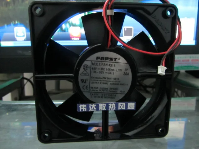 Original PAPST MULTIFAN4314 24V 5W 12032 12cm 120 * 120 * 32mm double ball frequency cooling fan
Original PAPST MULTIFAN4314 24V 5W 12032 12cm 120 * 120 * 32mm double ball frequency cooling fan