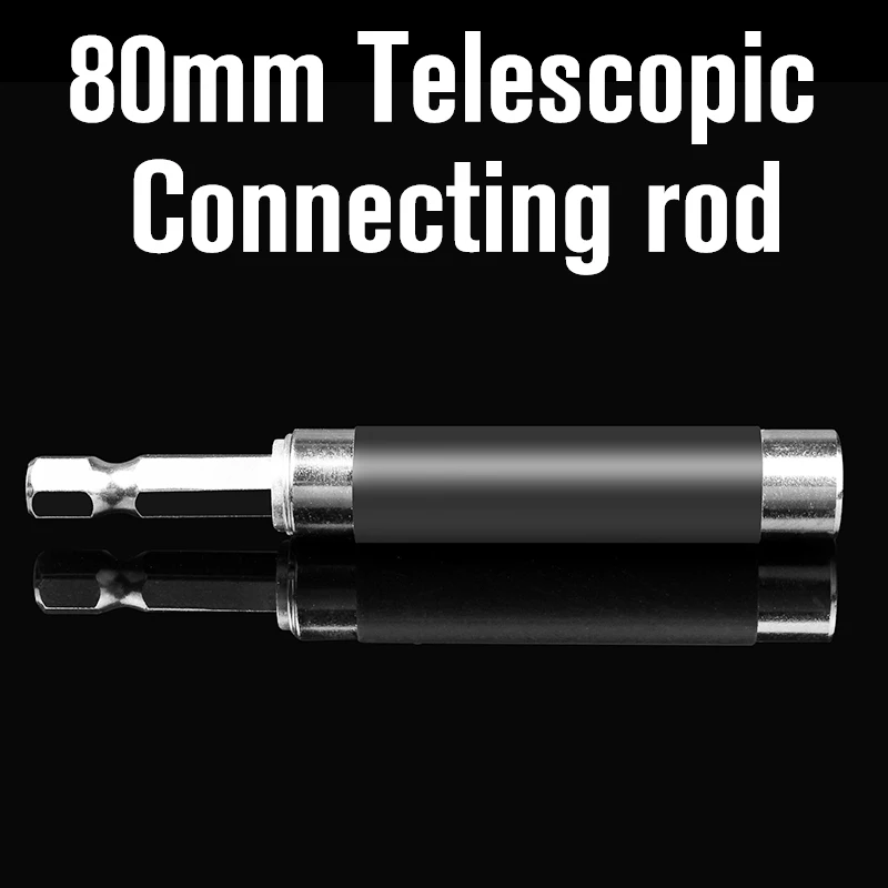 1pcs 80mm Screwdriver Extension Bit 1/4" Hex Shank Quick Release Magnetic Holder Connection Rod Adapter Mini Handy Screw Holder
1pcs 80mm Screwdriver Extension Bit 1/4" Hex Shank Quick Release Magnetic Holder Connection Rod Adapter Mini Handy Screw Holder