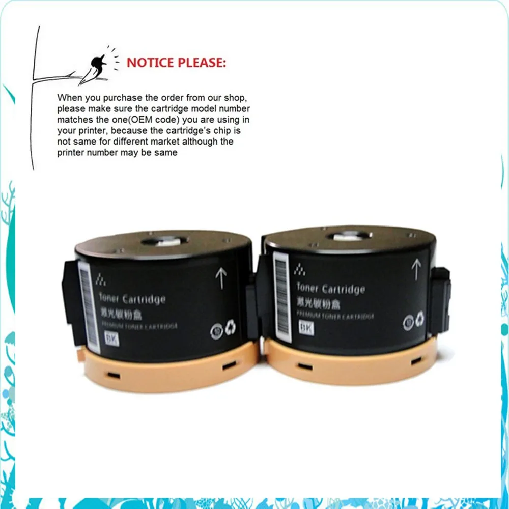 YOTAT 2PCS Toner cartridge for Xerox Docuprint M255z M255df P255d P255d Laser Cartridge
YOTAT 2PCS Toner cartridge for Xerox Docuprint M255z M255df P255d P255d Laser Cartridge