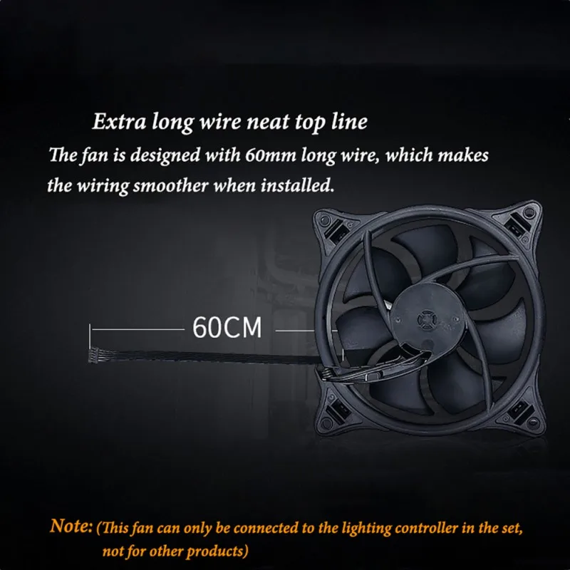 120mm Computer Case PC Cooling Fan RGB Adjust LED Quiet + Remote Control Light Controller
120mm Computer Case PC Cooling Fan RGB Adjust LED Quiet + Remote Control Light Controller