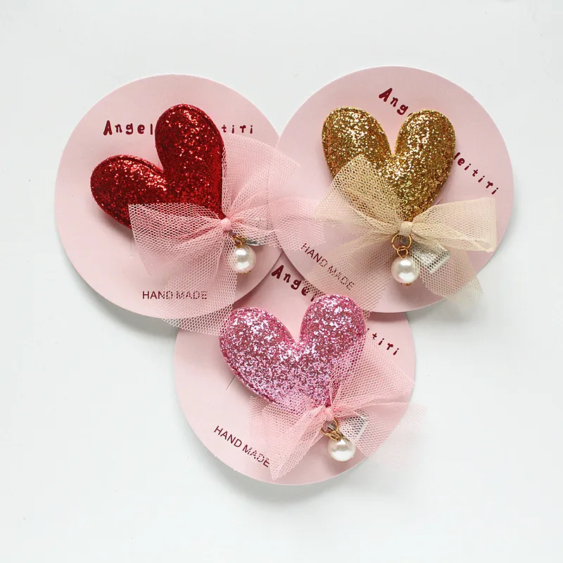 1PCS Kids Bow Gauze Glitter Heart Hairpin Pearl Baby Girls Hair Accessories Lovely Hair Clips Para el cabello Floral Printing
1PCS Kids Bow Gauze Glitter Heart Hairpin Pearl Baby Girls Hair Accessories Lovely Hair Clips Para el cabello Floral Printing