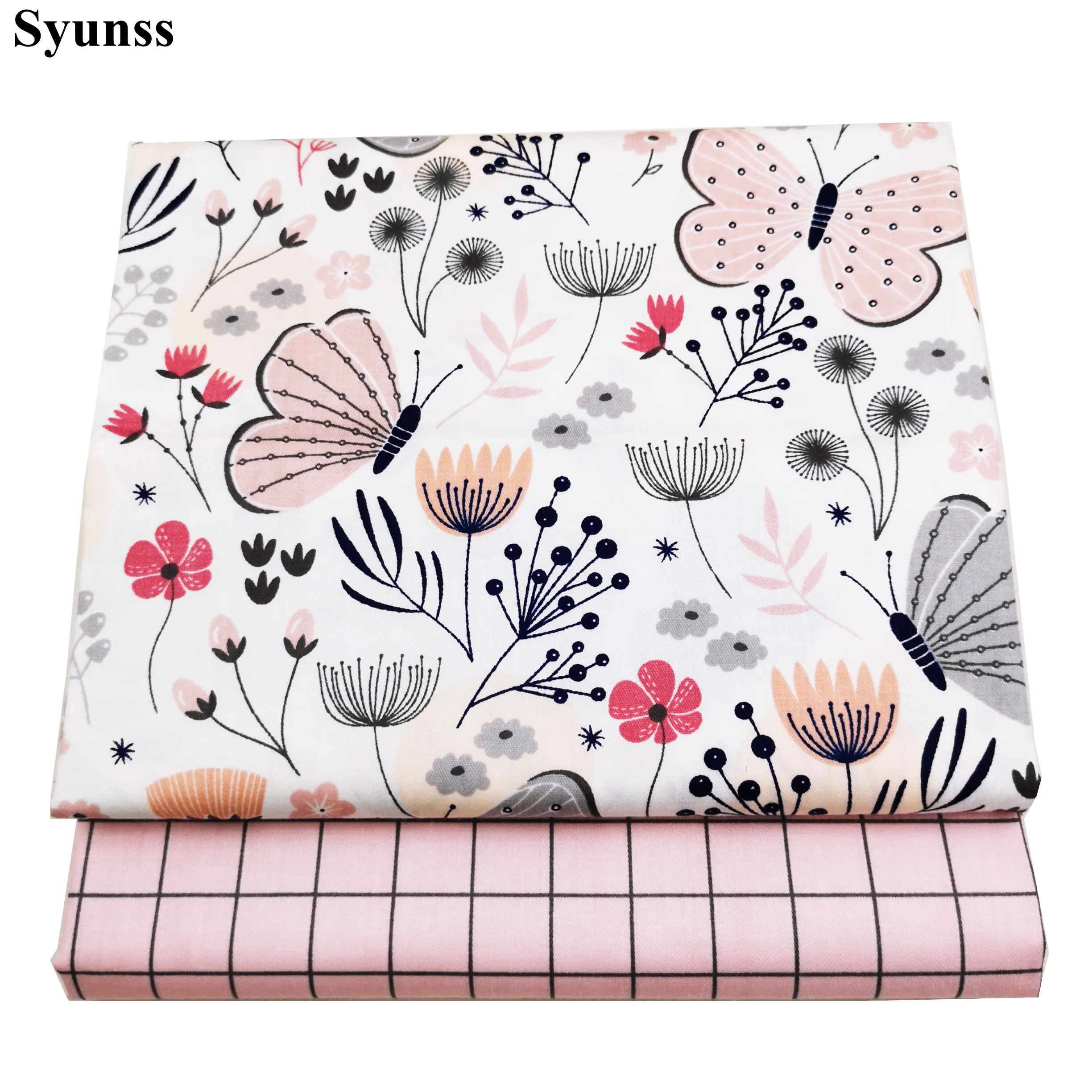 Syunss Pink Butterfly Grid Printed Cotton Fabric DIY Tissue Patchwork Telas Sewing Baby Toy Bedding Quilt Tecido The Cloth Tilda
Syunss Pink Butterfly Grid Printed Cotton Fabric DIY Tissue Patchwork Telas Sewing Baby Toy Bedding Quilt Tecido The Cloth Tilda