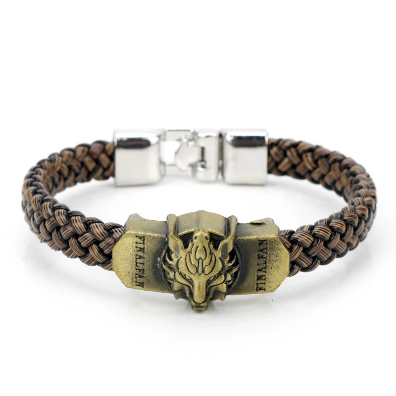 Fashion Wolf Head Pattern Bracelets for Men 2023 New Leather Bracelets Steampunk Vintage Jewelry Buckle Wristbands Accessories
Fashion Wolf Head Pattern Bracelets for Men 2023 New Leather Bracelets Steampunk Vintage Jewelry Buckle Wristbands Accessories