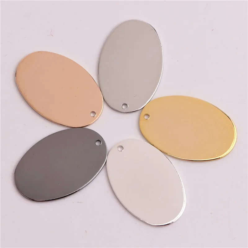 50pcs Copper Material Gold Silver color Oval Shape Charms Blank Tag Pendants Accessories for Bracelet DIY Jewelry Makings
50pcs Copper Material Gold Silver color Oval Shape Charms Blank Tag Pendants Accessories for Bracelet DIY Jewelry Makings