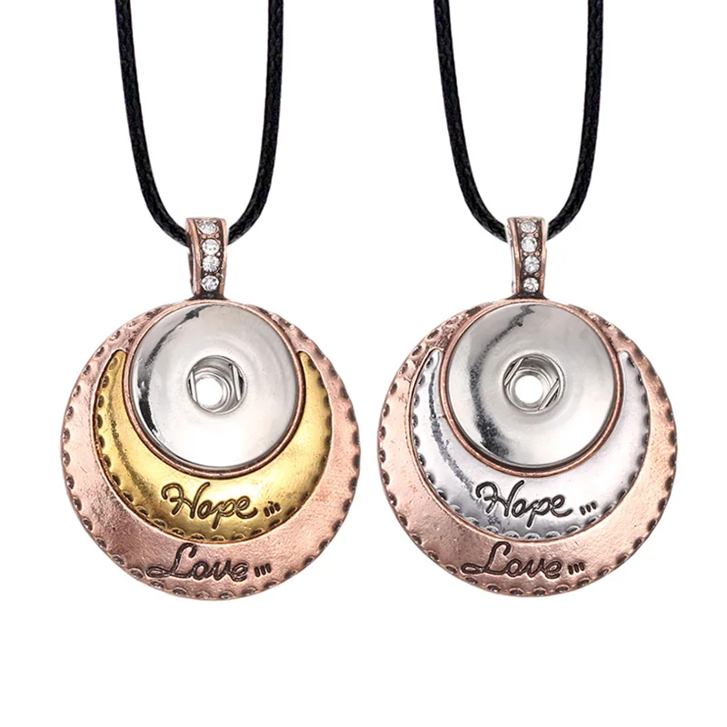 Fashion Interchangeable Hope Crystal Ginger Necklace 097 Fit 18mm Snap Button Pendant Necklace Charm Jewelry For Women Gift
Fashion Interchangeable Hope Crystal Ginger Necklace 097 Fit 18mm Snap Button Pendant Necklace Charm Jewelry For Women Gift