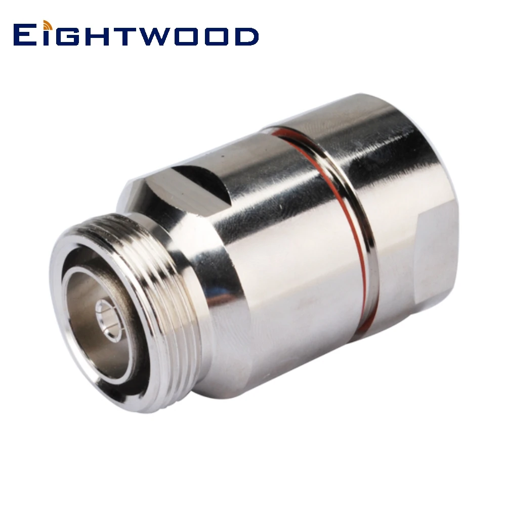 Eightwood 5PCS 7/16 Din Clamp Jack Female RF Coaxial Connector Adapter Straight for Corrugated Copper 7/8'Coax Cable Flexible
Eightwood 5PCS 7/16 Din Clamp Jack Female RF Coaxial Connector Adapter Straight for Corrugated Copper 7/8'Coax Cable Flexible
