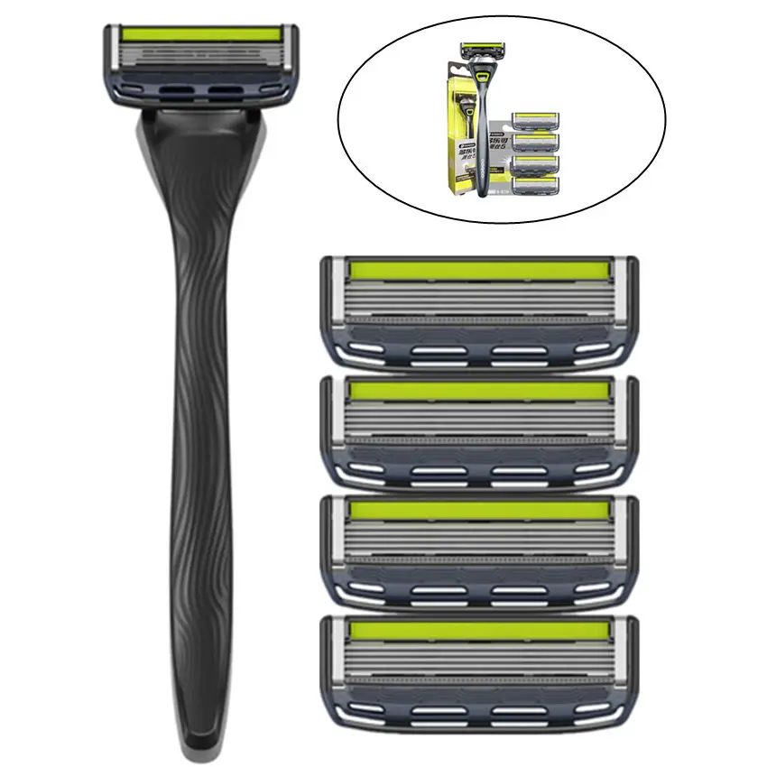 Original Quality Men's Safety Shaving Machines AAAAA+ Manual Shaving Razor Blades Tools Replaceable for Facial Beard Care
Original Quality Men's Safety Shaving Machines AAAAA+ Manual Shaving Razor Blades Tools Replaceable for Facial Beard Care
