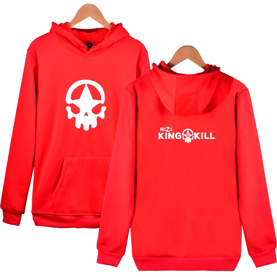 Battle Royale Game H1Z1 King of the Kill H1Z1 Hoodies Fashion Casual Clothing H1Z1 Hooded Sweatshirts
Battle Royale Game H1Z1 King of the Kill H1Z1 Hoodies Fashion Casual Clothing H1Z1 Hooded Sweatshirts