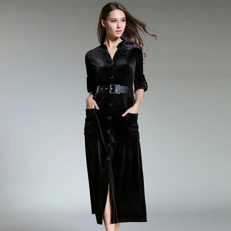 Winter Dress Women 2021 Casual Vintage Solid Long Sleeve Velvet Dress Female Elegant Party Dresses Vestidos Plus Size 2XL
Winter Dress Women 2021 Casual Vintage Solid Long Sleeve Velvet Dress Female Elegant Party Dresses Vestidos Plus Size 2XL