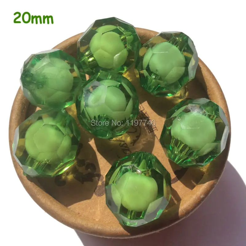 Round Acrylic Beads Factory Clear Christmas Green Faceted Fit Handcrafts DIY Necklace Bracelet Making Charms Jewelry 20mm 110pcs
Round Acrylic Beads Factory Clear Christmas Green Faceted Fit Handcrafts DIY Necklace Bracelet Making Charms Jewelry 20mm 110pcs