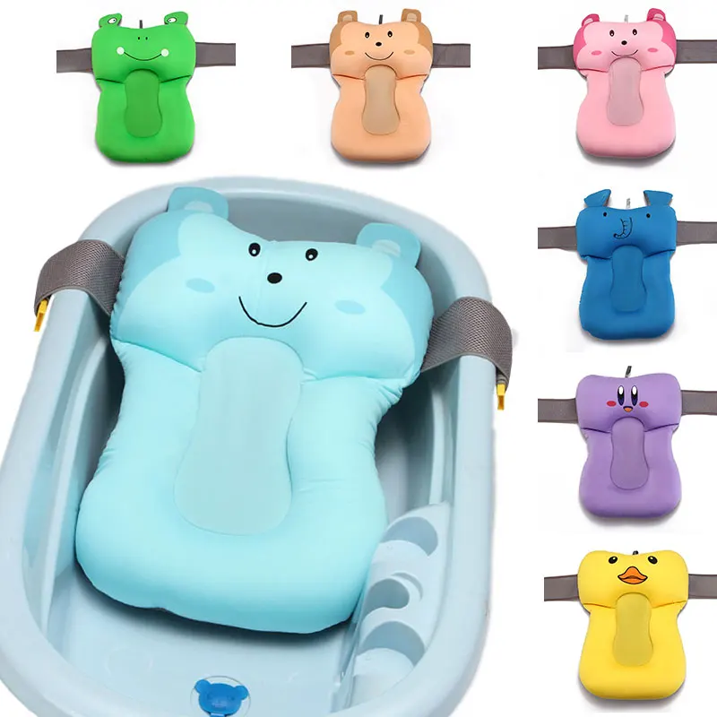 Baby Bath Seat Portable Air Cushion Bed Infant Bath Pad Baby BathTubs Support NewBorn Safety Security Non-Slip Bathtub Mat
Baby Bath Seat Portable Air Cushion Bed Infant Bath Pad Baby BathTubs Support NewBorn Safety Security Non-Slip Bathtub Mat