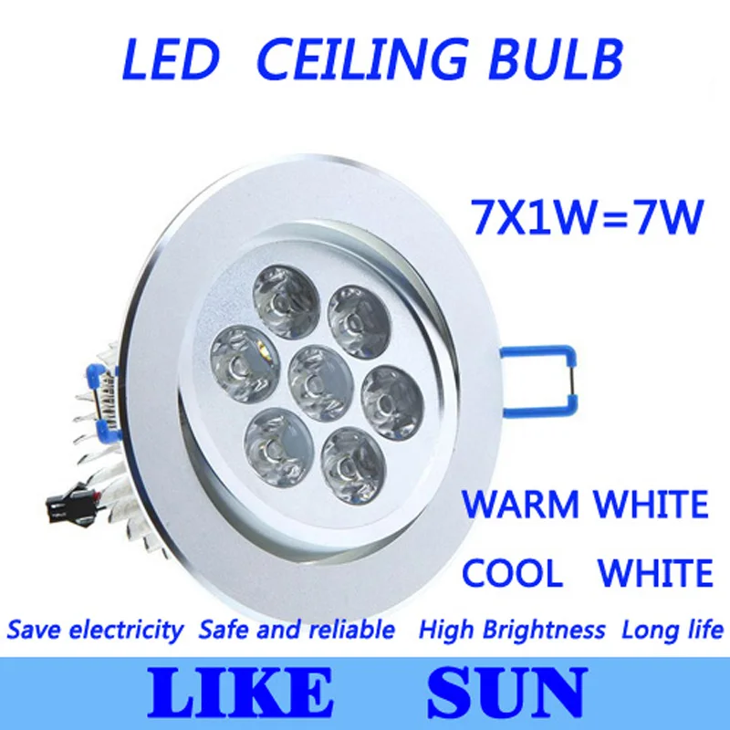 FREE SHIPPING Dimmable Led Ceiling downlight 7W 700LM LED Recessed Ceiling Down lighting AC85-265V led bulb lamp downlight
FREE SHIPPING Dimmable Led Ceiling downlight 7W 700LM LED Recessed Ceiling Down lighting AC85-265V led bulb lamp downlight