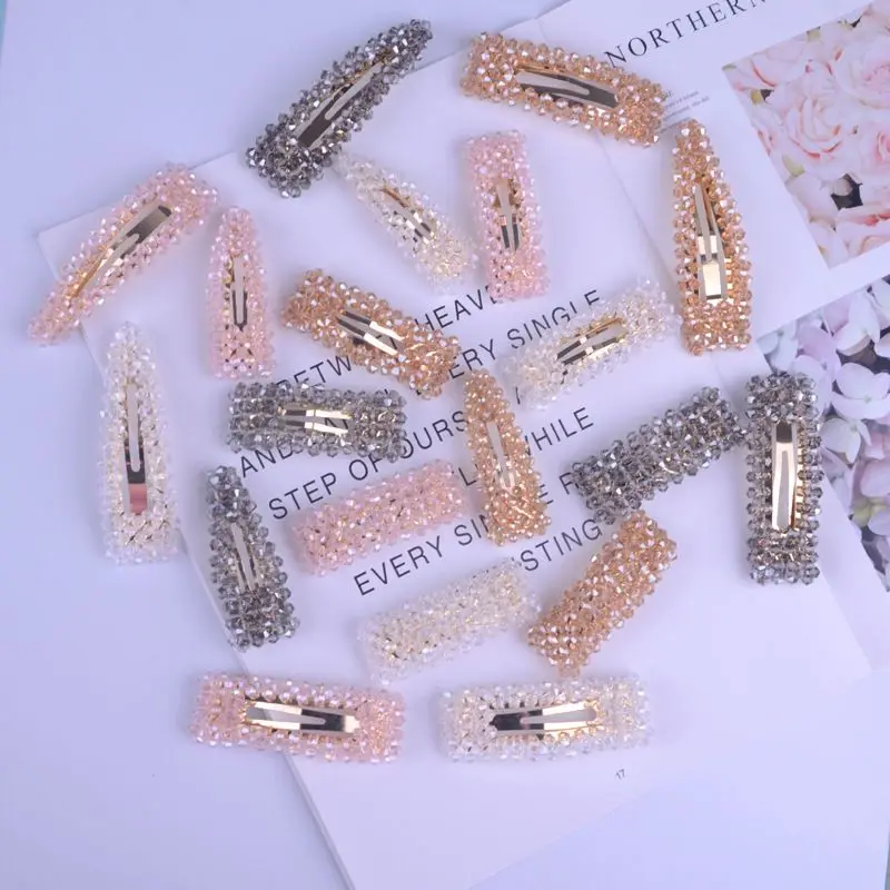 Sweet Girl Students Clips Artificial Crystal Hairpins Bangs Clip Multi-color Cute Hairpin Hair Accessories
Sweet Girl Students Clips Artificial Crystal Hairpins Bangs Clip Multi-color Cute Hairpin Hair Accessories