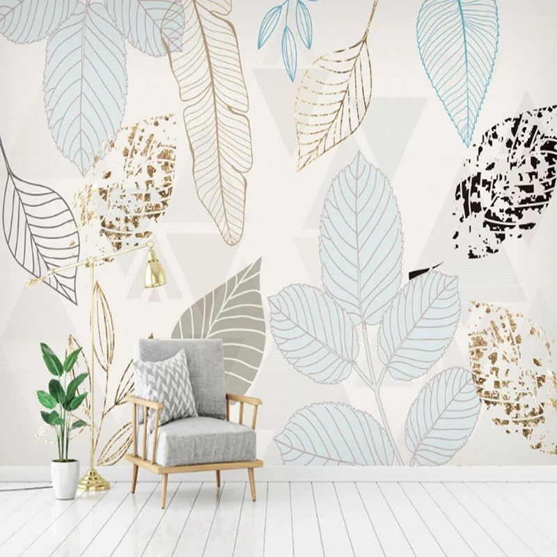Custom Mural Wallpaper Modern 3D Hand Painted Watercolor Leaf Mural Living Room Bedroom TV Background Wall Paper Wall Painting
Custom Mural Wallpaper Modern 3D Hand Painted Watercolor Leaf Mural Living Room Bedroom TV Background Wall Paper Wall Painting