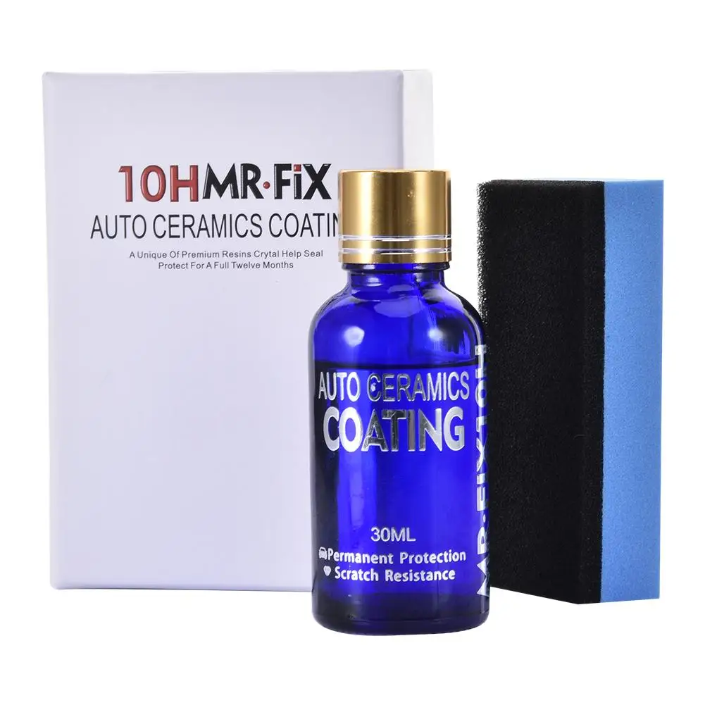 30ml 10H Anti-Scratch Auto Ceramic Glass Coat Liquid Hydrophobic Paint Care Polish Super Detailing Coating For Car Styling
30ml 10H Anti-Scratch Auto Ceramic Glass Coat Liquid Hydrophobic Paint Care Polish Super Detailing Coating For Car Styling