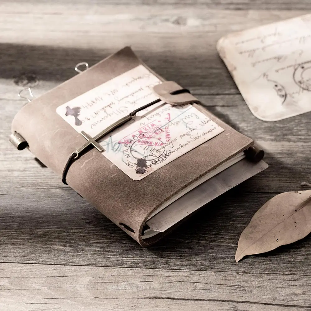 new arrival Traveler's mini Notebook Diary Leather Cowhide diary spiral genuine leather travel small book Sketchbook
new arrival Traveler's mini Notebook Diary Leather Cowhide diary spiral genuine leather travel small book Sketchbook