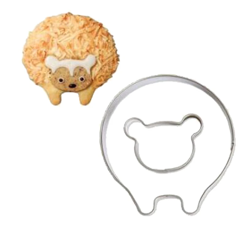 Hedgehog Cookie Cutters Stainless Steel Cute Animal Candy Shape Biscuit Mold DIY Fondant Pastry Decorating Animal Baking Tools
Hedgehog Cookie Cutters Stainless Steel Cute Animal Candy Shape Biscuit Mold DIY Fondant Pastry Decorating Animal Baking Tools