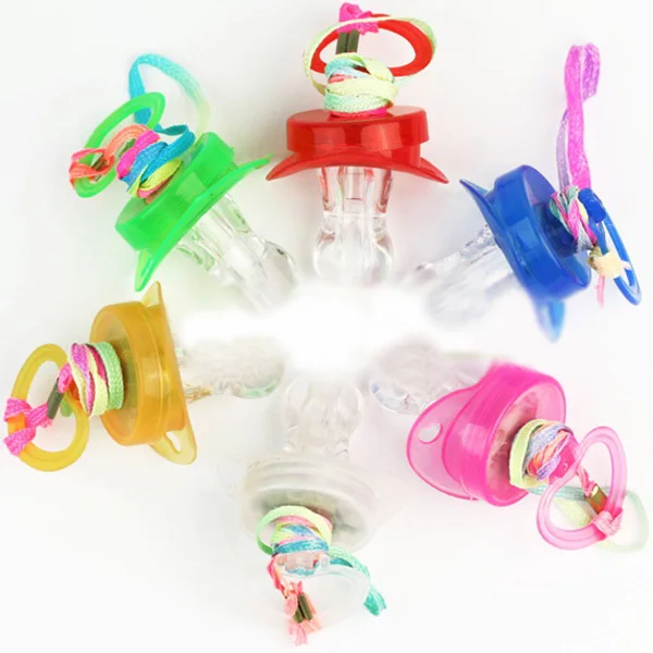 100pcs LED Flashing Baby Party Supplies Funny Toy Chupeta Pacifier Whistle Survival Tool Flash Glow Sticks Bar Freeshipping
100pcs LED Flashing Baby Party Supplies Funny Toy Chupeta Pacifier Whistle Survival Tool Flash Glow Sticks Bar Freeshipping