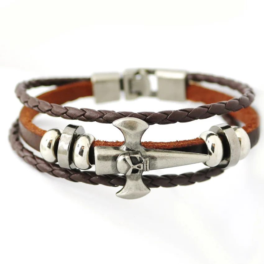 Janeyacy 2018 New Fashion Bracelet Personality Handmade Leather Bracelet Retro Fashion Casual Men and Women Bangles Pulseras
Janeyacy 2018 New Fashion Bracelet Personality Handmade Leather Bracelet Retro Fashion Casual Men and Women Bangles Pulseras