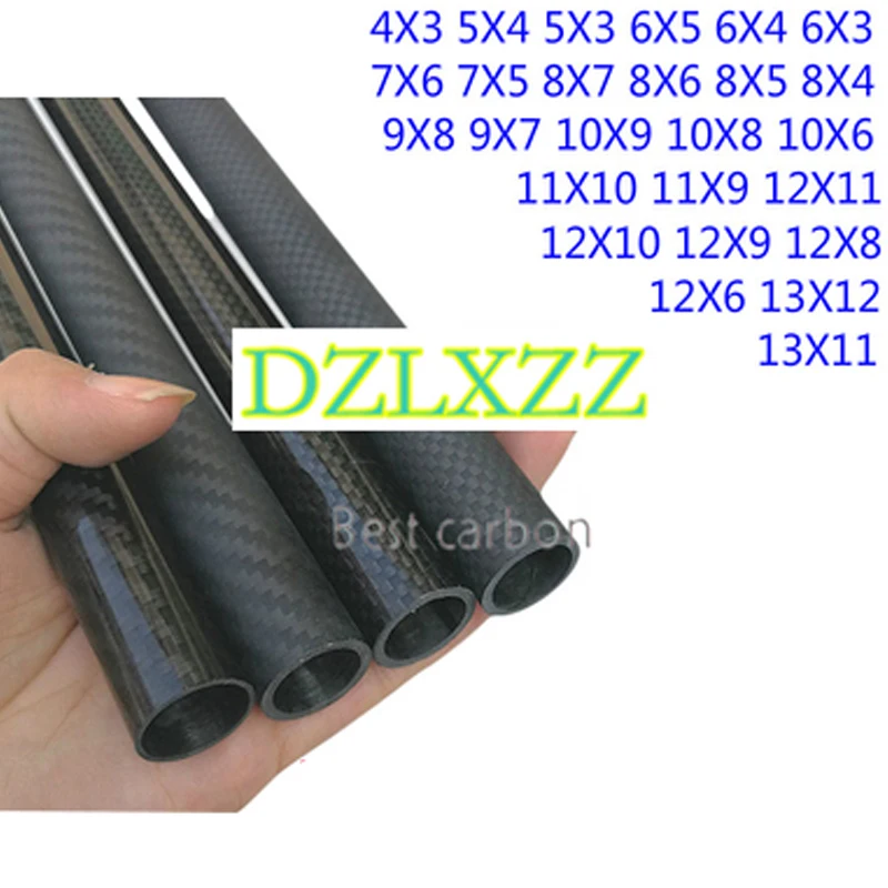 1pcs 2pcs 3K Carbon Fiber Tube pipe carbon fiber rod 4mm-13mm DIY Drone kit Quadcopter Frame arm Landing Gear drone Accessories
1pcs 2pcs 3K Carbon Fiber Tube pipe carbon fiber rod 4mm-13mm DIY Drone kit Quadcopter Frame arm Landing Gear drone Accessories