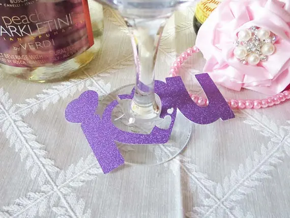 Glitter I Love You wine glass ring charms wedding engagement bridal shower Bachelorette Party table decors cards
Glitter I Love You wine glass ring charms wedding engagement bridal shower Bachelorette Party table decors cards