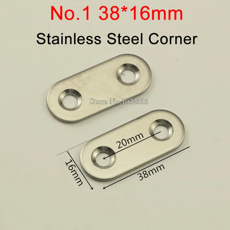 HOT 500PCS Stainless Steel Straight Corner Brackets 38*16mm Flat Metal Brackets Furniture Frame Board Shelf Support Connectors
HOT 500PCS Stainless Steel Straight Corner Brackets 38*16mm Flat Metal Brackets Furniture Frame Board Shelf Support Connectors