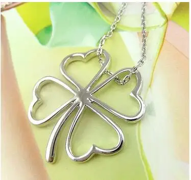2017 Hot Fashion Jewelry For Women Sweet Elegant OL Temperament Clover Necklaces & Pendants Wholesale Free Shipping | Украшения и