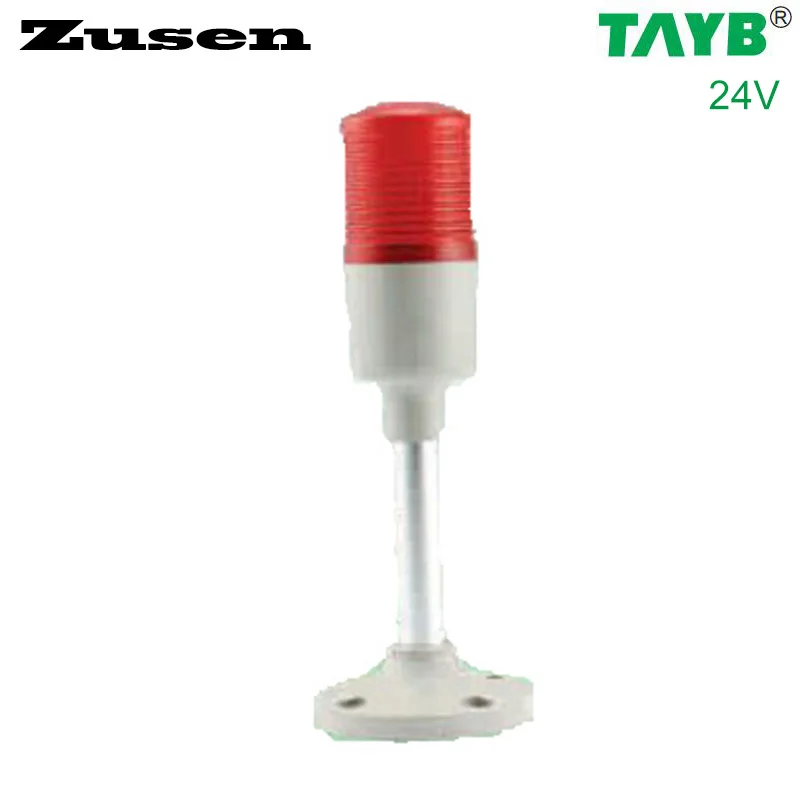 Zusen 40 мм сигнальная башня светильник TB42-1T/W-D 12v 24v 110v 220 В красный светодиод всегда яркий
Zusen 40 мм сигнальная башня светильник TB42-1T/W-D 12v 24v 110v 220 В красный светодиод всегда яркий