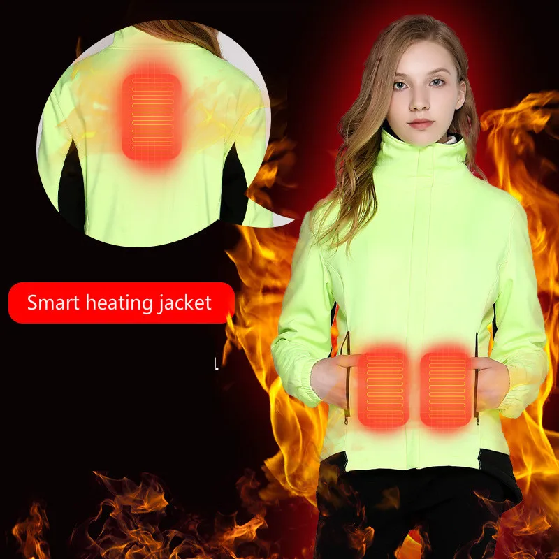 Female Intelligent Constant Temperature Heating Charge Clothing For Outdoor Mountaineering Clothing Climbing Trekking Jacket
Female Intelligent Constant Temperature Heating Charge Clothing For Outdoor Mountaineering Clothing Climbing Trekking Jacket