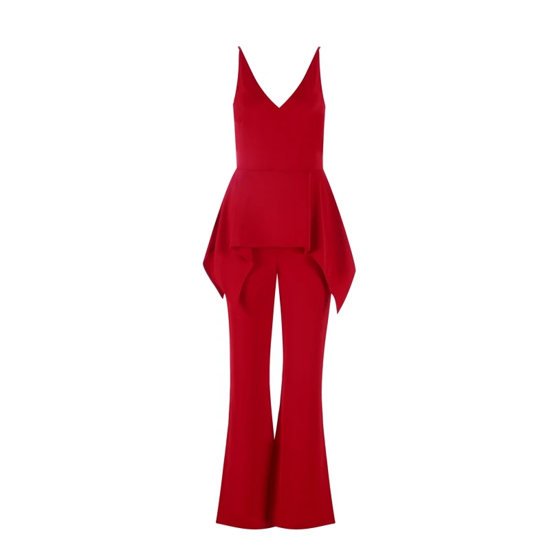 INDRESSME 2019 New Fashion Sexy Women V Neckline Strap Sleeveless Flares Full Length Party Club Bodycon Jumpsuit Wiht Ruffles
INDRESSME 2019 New Fashion Sexy Women V Neckline Strap Sleeveless Flares Full Length Party Club Bodycon Jumpsuit Wiht Ruffles