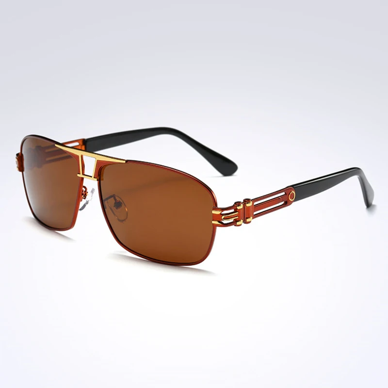 2021 Men Polarized Sunglasses UV400 Men Driving Glasses Silver/Brown Frame Come with Box
2021 Men Polarized Sunglasses UV400 Men Driving Glasses Silver/Brown Frame Come with Box