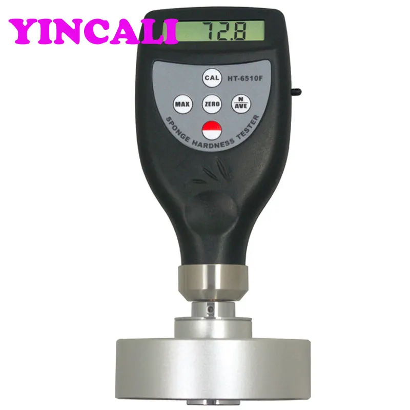 Good Portable Hardness Tester HT-6510F Can be used to Soft Cellular Materials detect Measure Range 0~100HF Shore Hardness Meter
Good Portable Hardness Tester HT-6510F Can be used to Soft Cellular Materials detect Measure Range 0~100HF Shore Hardness Meter