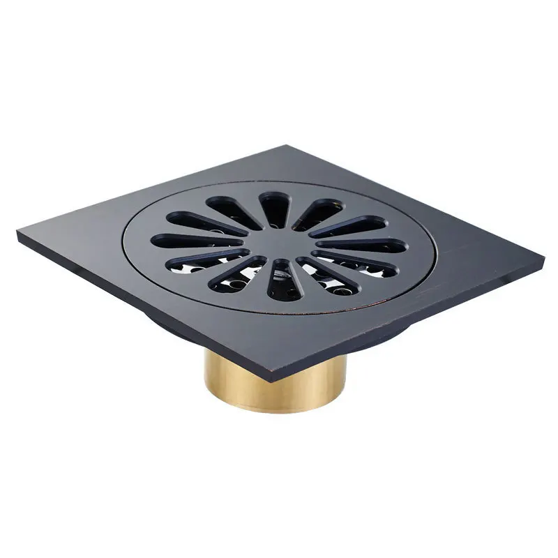 Modern Bathroom Floor Drain Stainless Steel Heavy Duty Home Bathroom Shower Deodorizing Waste Floor Drain Black Paint
Modern Bathroom Floor Drain Stainless Steel Heavy Duty Home Bathroom Shower Deodorizing Waste Floor Drain Black Paint