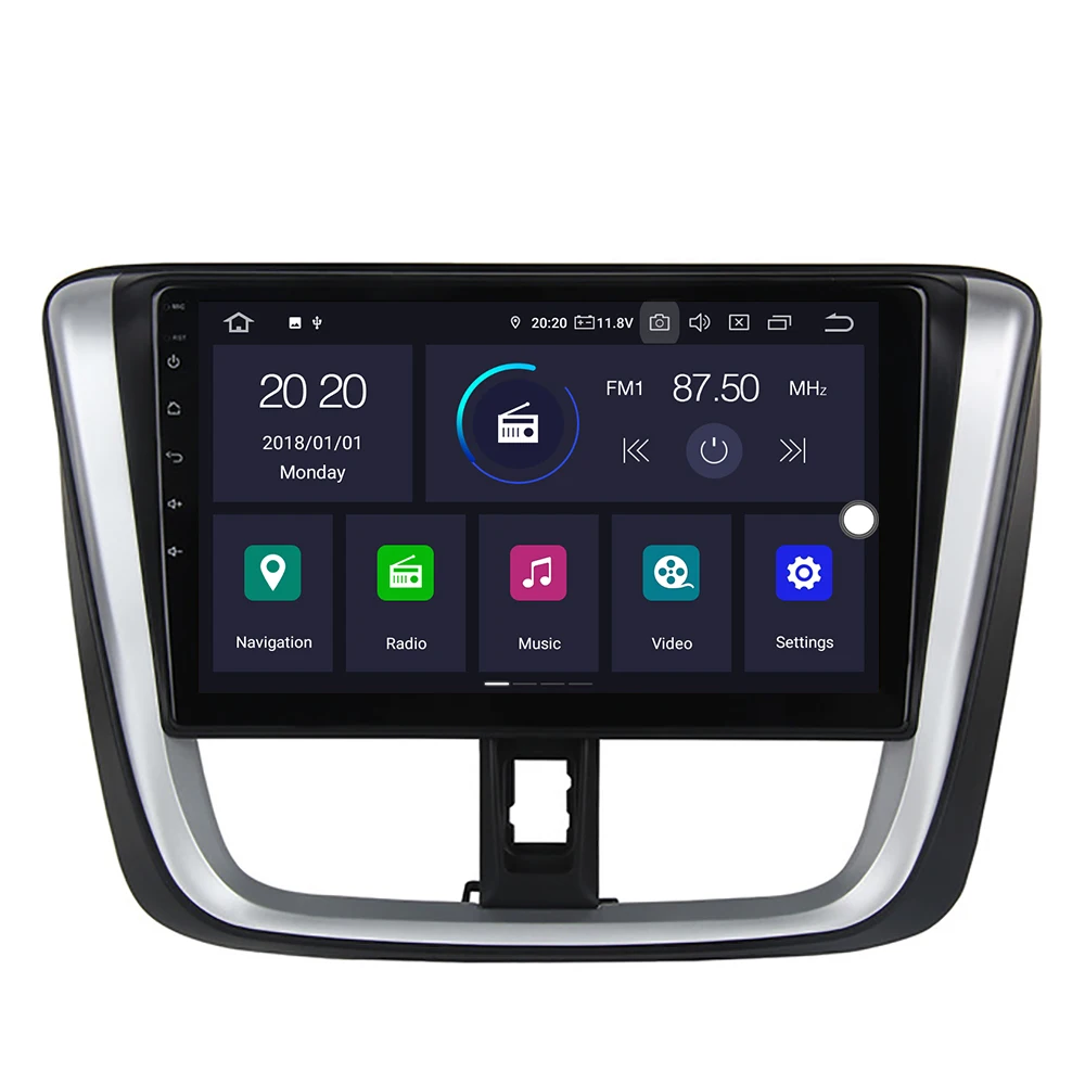 KOOCAVS 10,2 "IPS Android 9,0 Автомобильный GPS радио плеер для Toyota Vios Yaris стерео 2017 4 Гб + 64 Гб стерео мультимедиа головное устройство
KOOCAVS 10,2 "IPS Android 9,0 Автомобильный GPS радио плеер для Toyota Vios Yaris стерео 2017 4 Гб + 64 Гб стерео мультимедиа головное устройство