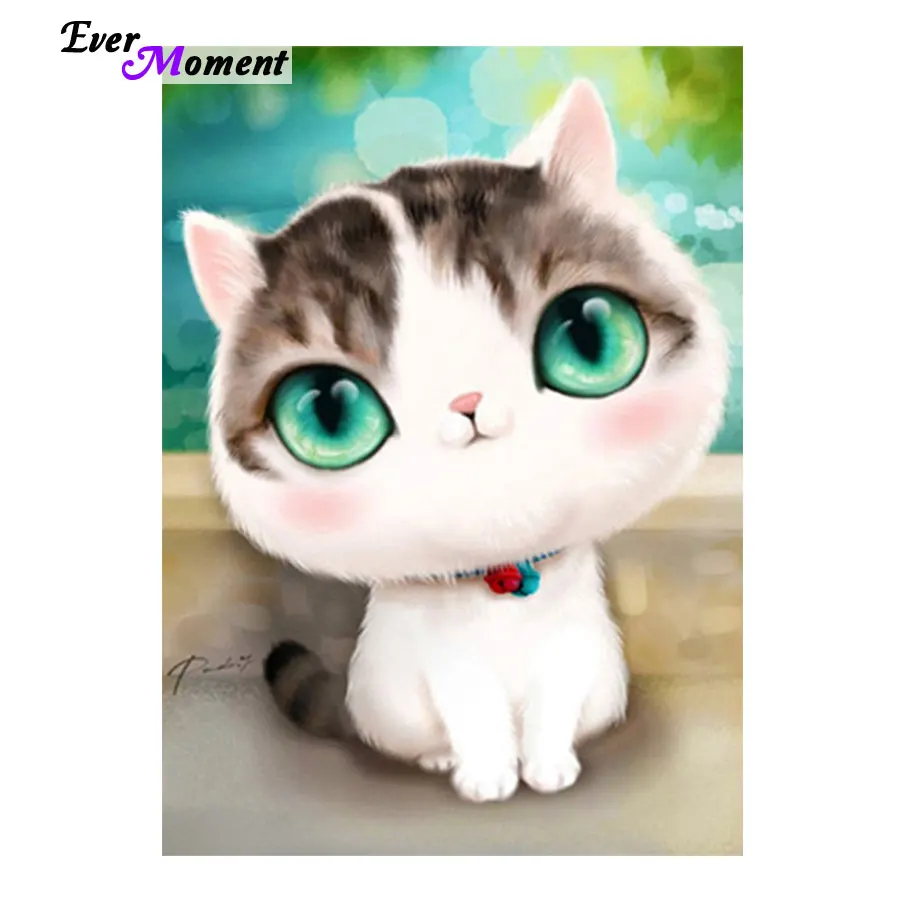 DIY 5D Diamond Painting Mosaic Cute Cat Needlework Gift Square Round Stones Resin Diamond Embroidery Kits Picture ASF599
DIY 5D Diamond Painting Mosaic Cute Cat Needlework Gift Square Round Stones Resin Diamond Embroidery Kits Picture ASF599
