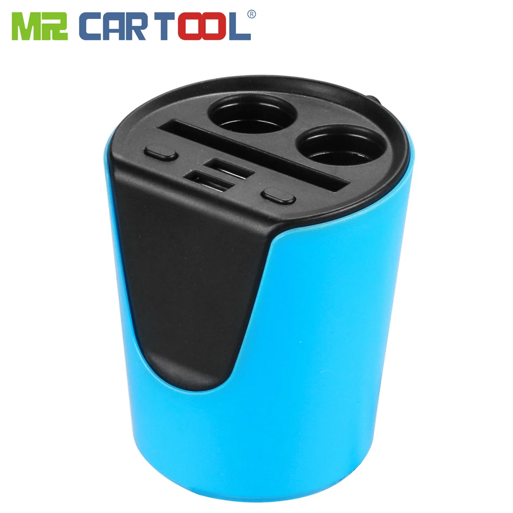 2 Dual Порты usb автомобильное зарядное устройство автомобильный прикуриватель