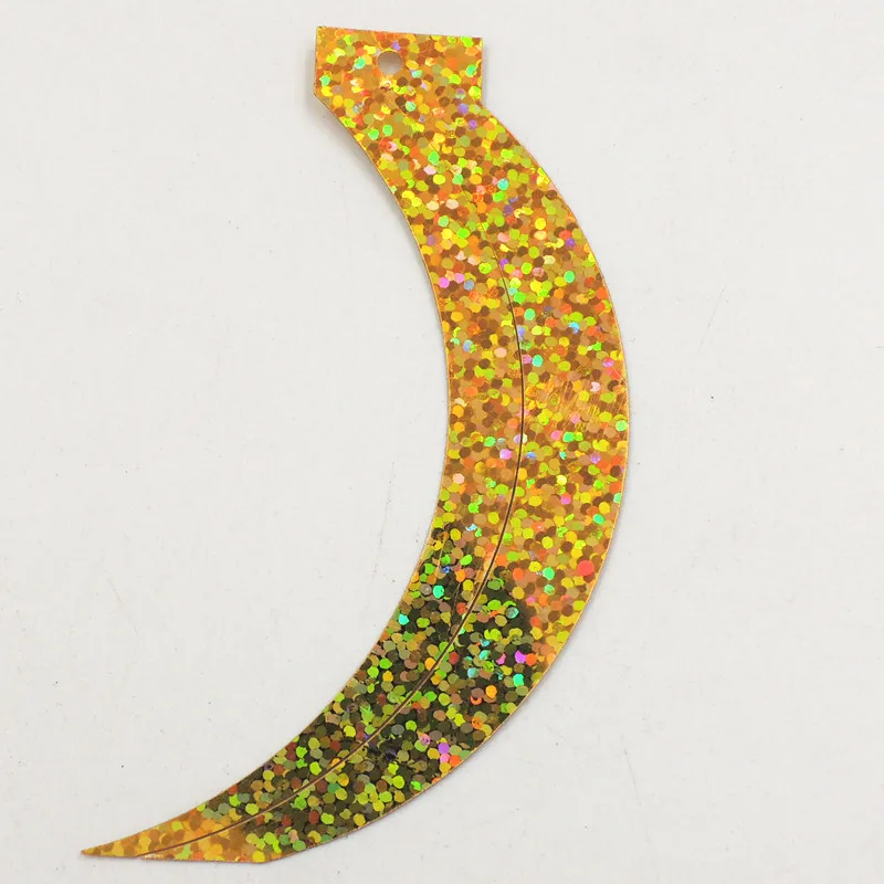 20pcs Sickle Reaphook Shape Sequins 17*85mm PVC Large sequin DIY making Paillette sewing Accessories 1 top Hole Hot sale
20pcs Sickle Reaphook Shape Sequins 17*85mm PVC Large sequin DIY making Paillette sewing Accessories 1 top Hole Hot sale