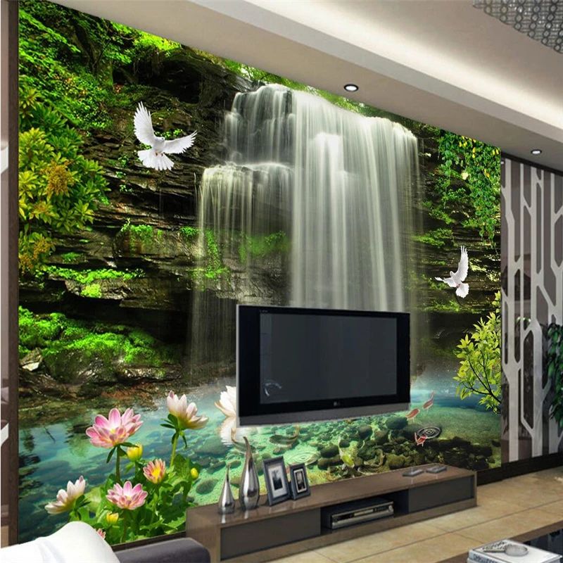 beibehang 3d Wallpaper Mural Wall Stickers Natural Aesthetic Falls TV Walls wallpaper for walls 3 d papel de parede
beibehang 3d Wallpaper Mural Wall Stickers Natural Aesthetic Falls TV Walls wallpaper for walls 3 d papel de parede